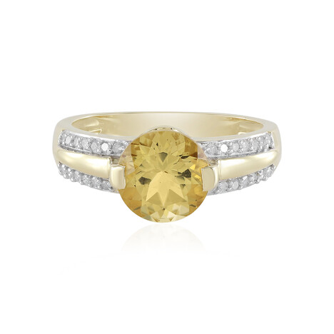 Goldener Beryll-Goldring