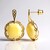 Orecchini in argento con Ambra Milky Baltica (dagen)