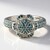 Anello in argento con Diamante Fancy