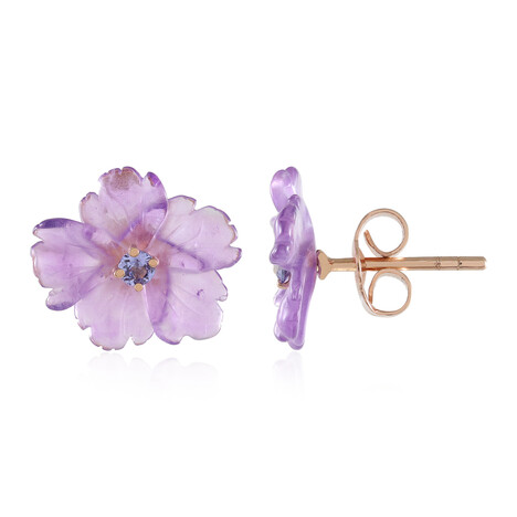 Amethyst-Silberohrringe (Gems en Vogue)