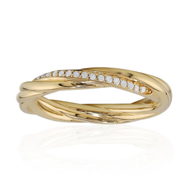 I3 (I) Diamant-Silberring