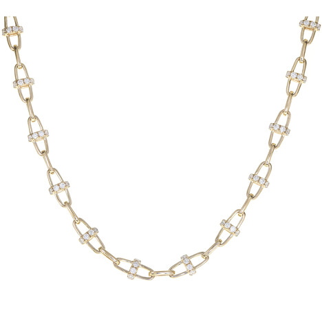 Collar en oro con Diamante SI1 (H) (CIRARI)