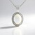 Collana in argento con Pietra di Luna Arcobaleno della Tanzania