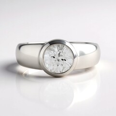 Anello in argento con Zircone
