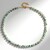 Collana in argento con Diaspro Kiwi