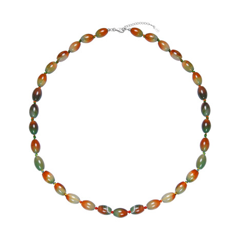 Collar en plata con Ágata