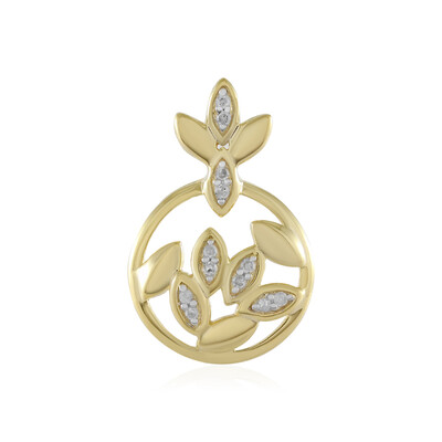 Pendentif en argent et Diamant I2 (I)