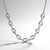 Collier en argent et Topaze blanche