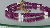 Collar en plata con Rubí de Mozambique