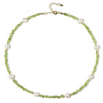 Collier en argent et Péridot (Riya)