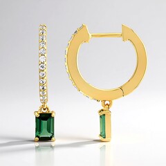 Orecchini in argento con Indicolite (Adela Silber)