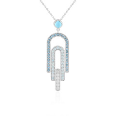 Collana in argento con Turchese Sleeping Beauty