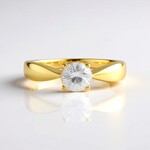 Anello in argento con Zircone (Adela Silber)
