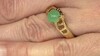 Bague en argent et Chrysoprase impériale