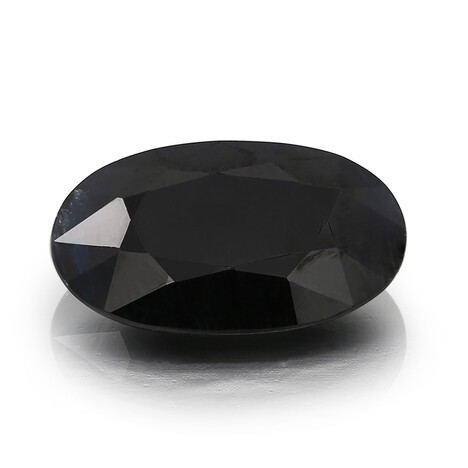 Blauer Saphir-Edelstein in Sammler-Box - 10 ct