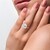 AAA-Brasilianischer Aquamarin-Goldring