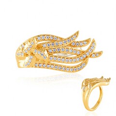 Anillo en plata con Zircón (de Melo Essence)