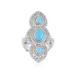 Zilveren ring met een Sleeping Beauty Turkoois (Dallas Prince Designs)