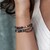 Hämatit-Silberarmband (Riya)