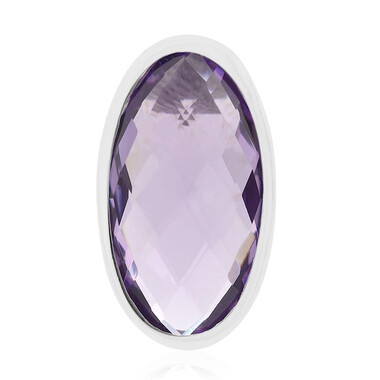 Lavendel-Amethyst-Silberanhänger (MONOSONO COLLECTION)
