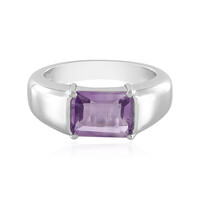Anello in argento con Ametista Rose de France