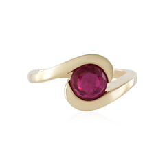 Bague en or et Rubis de Madagascar (de Melo)