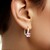 Kunzite Silver Earrings