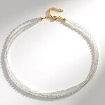 Collana in argento con Zaffiro Bianco