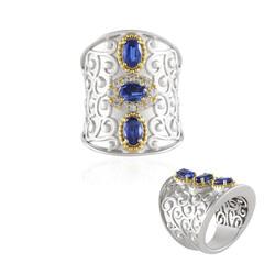 Nepalesischer Kyanit-Silberring (Dallas Prince Designs)