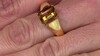 Anillo en plata con Escapolita