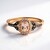 Anello in oro con Morganite AAA