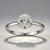 Anello in argento con Topazio Bianco