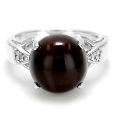 Anello in argento con Scapolite Occhio di Gatto
