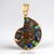 Ciondolo in argento con Ammonite (Bali Barong)
