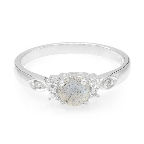 Anello in argento con Spectrolite