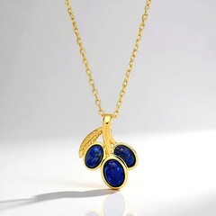 Collana in argento con Lapislazzuli