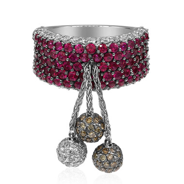 Burmesischer Rubin-Goldring (Estée Collection)