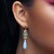 Pendientes en plata con Calcedonia azul (KM by Juwelo)
