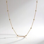 Collana in oro con Diamante Cioccolato I2 (SUHANA)