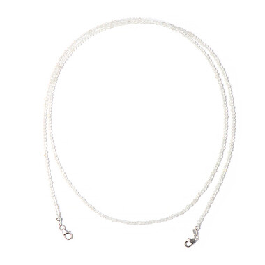 Accesorio en plata con Topacio blanco