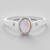 Anello in argento con Opale di Welo
