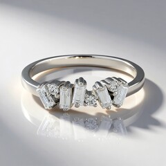 Anello in argento con Zircone