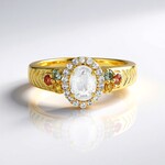 Anello in argento con Zircone
