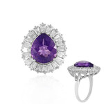 Marokkanischer Amethyst-Silberring