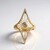 Anello in oro con Diamante Champagne (de Melo Gold)