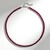 Collana in argento con Granato Magenta