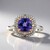 Anello in oro con Tanzanite AAA (CIRARI)