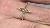 Anillo en oro con Diamante champán I2 (de Melo Gold)