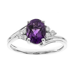 Amethyst-Goldring