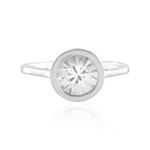 Zilveren ring met een zirkoon (Adela Silber)